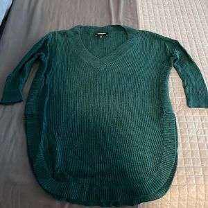 Express green small sweater